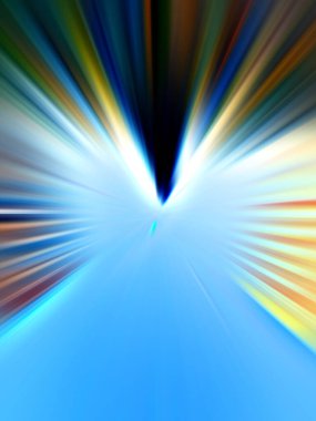 Soyut renkli bulanık arkaplan, hız kavramı 