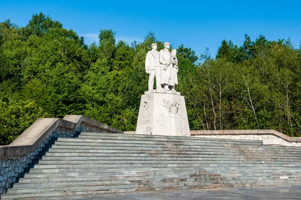 Mémorial Des Héros Seconde Guerre Mondiale Col Dargov Dargovsky Sacerdoce — Photo