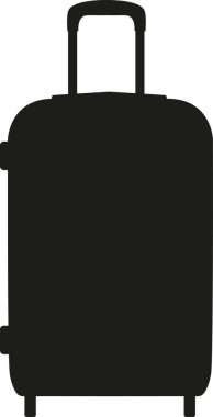 Trolley Poşet simgesi işareti. İşaretler ve semboller.