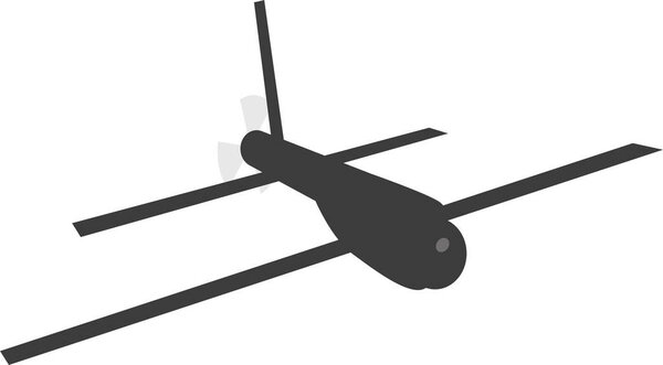 Беспилотные современные военные беспилотные летательные аппараты. Знаки безопасности и символы.