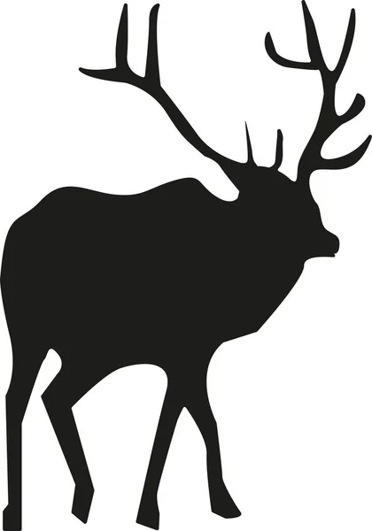 Elk Icon Vector Animal Signs Symbols — Stock Vector