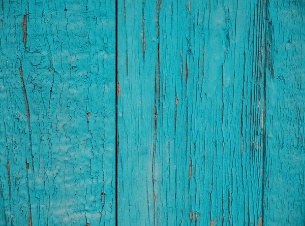 Ein Hintergrund Aus Grüner Abblätternder Farbe Einer Alten Holzwand Ungleichmäßige — Stockfoto
