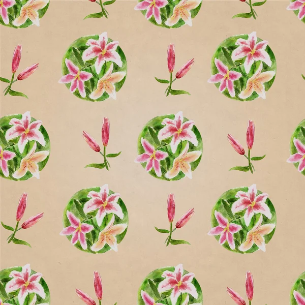 Seamless floral pattern — Stock Photo, Image