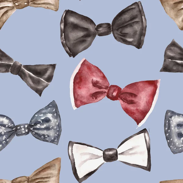 Seamless pattern with bow tie — Stock Photo, Image