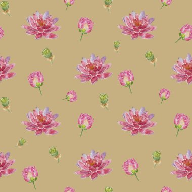 Kusursuz çiçek deseni