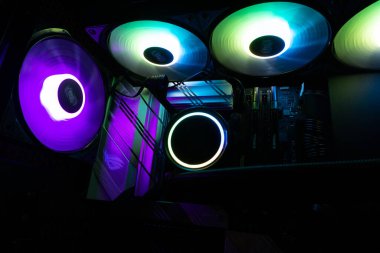 Sistem biriminde gece ana kartın aydınlanması