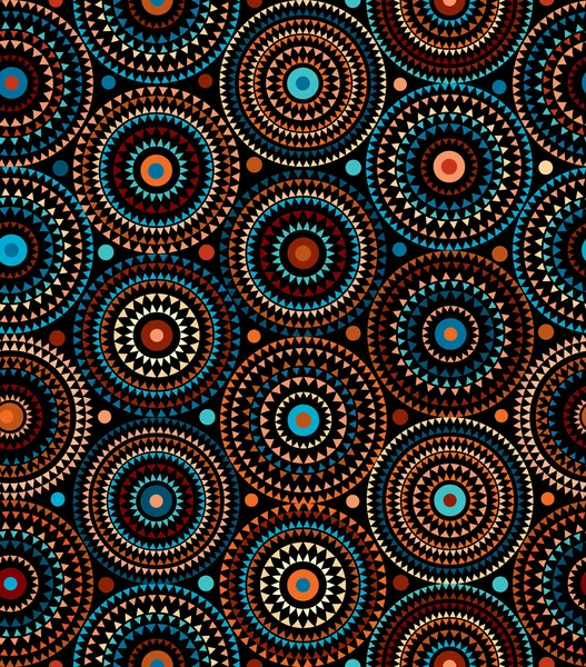 etnik geometrik desen.