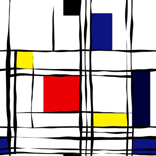 desen sahte mondrian