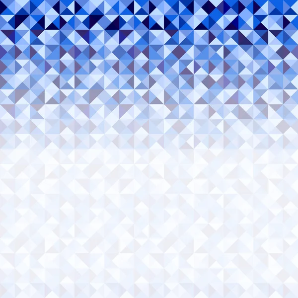 Mavi renkli geometrik — Stok Vektör
