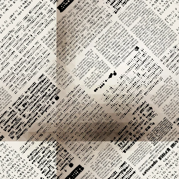 Απομίμηση εφημερίδα με πτυχώσεις — Διανυσματικό Αρχείο