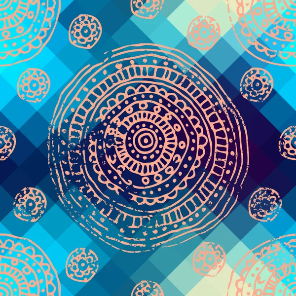 Cercles bleus — Image vectorielle