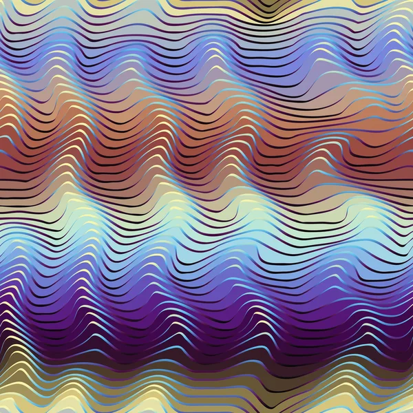 Χρώμα κύματα. — Διανυσματικό Αρχείο