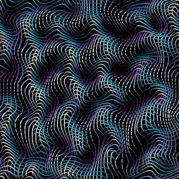 Patrón de ondas abstractas — Archivo Imágenes Vectoriales