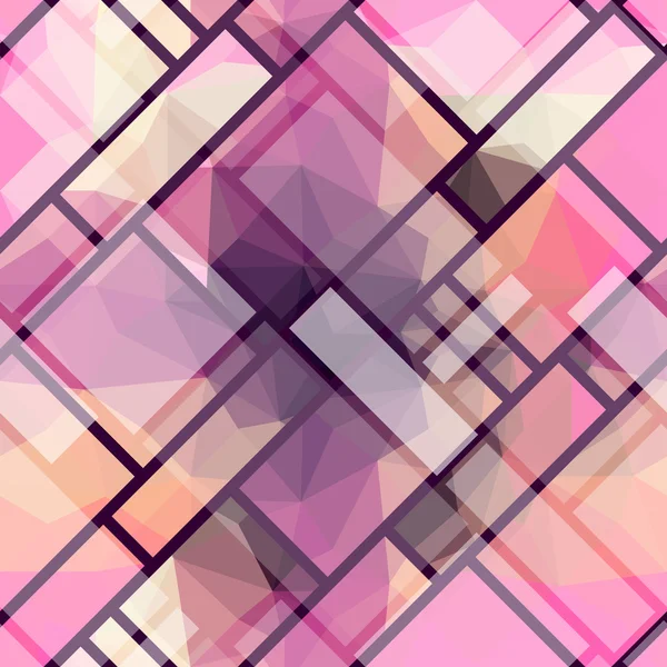 Polygonal geometriska mönster — Stock vektor