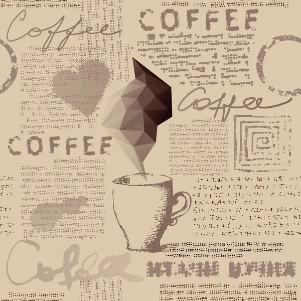 Ιστορικό καφέ — Διανυσματικό Αρχείο