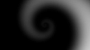 Sonsuz spiral. Kusursuz döngü görüntüsü.