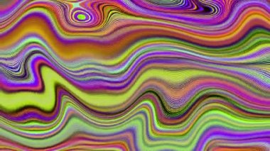 Psikedelik hareket arkaplanı