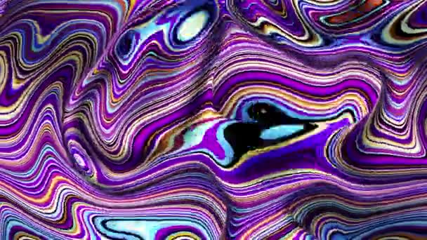 Psychedelischer Hintergrund — Stockvideo