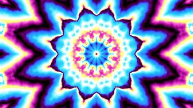 Süslemeli mandala döngü arkaplanı