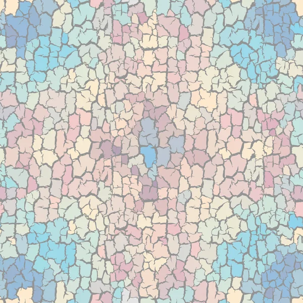 Безшовний гранжевий абстрактний квадратний візерунок. Малювати гранжеві тріщини . — стоковий вектор