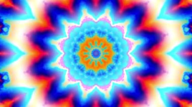 Süslemeli mandala döngü arkaplanı