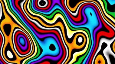 Psikedelik hareket arkaplanı