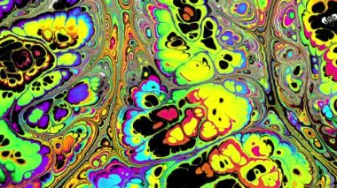 Psikedelik hareket arkaplanı