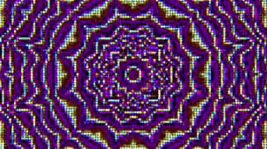 Kusursuz döngü soyut hareket arkaplanı. Soyut polka nokta görüntüsü.