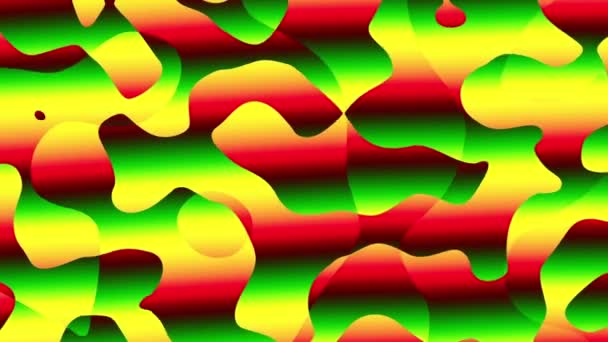 Psychedelischer Hintergrund — Stockvideo