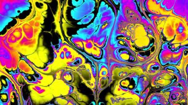 Psikedelik hareket arkaplanı