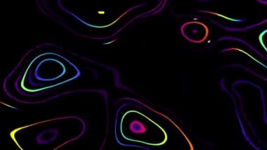 Psikedelik hareket arkaplanı