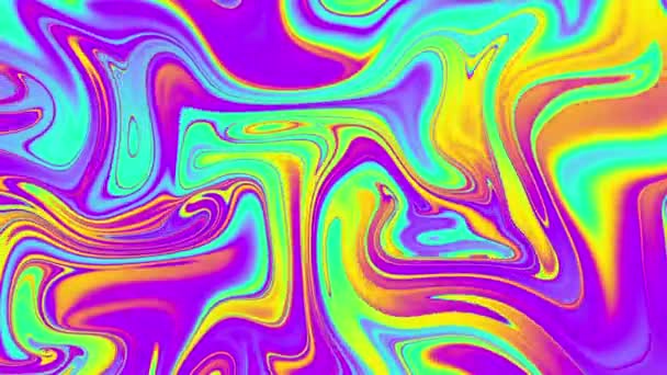 Psychedelischer Hintergrund — Stockvideo