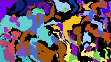 Psikedelik hareket arkaplanı