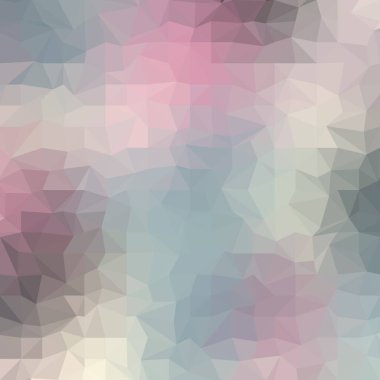 Düşük polimerli Geometrik desen.