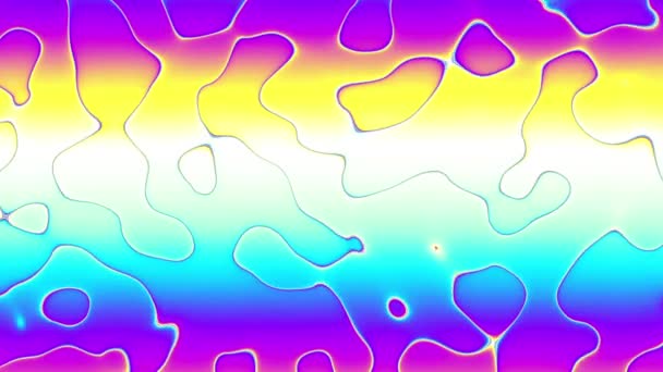 Psychedelischer Hintergrund — Stockvideo