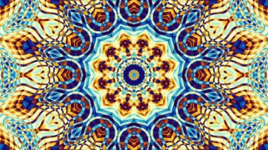 Süslemeli mandala döngü arkaplanı