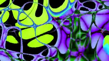 Psikedelik hareket arkaplanı