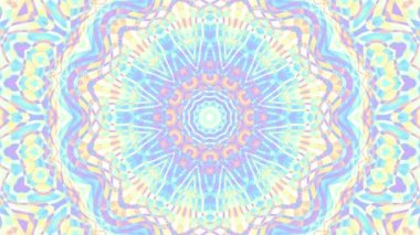 Süslemeli mandala döngü arkaplanı