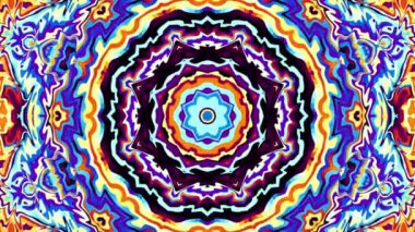 Süslemeli mandala döngü arkaplanı