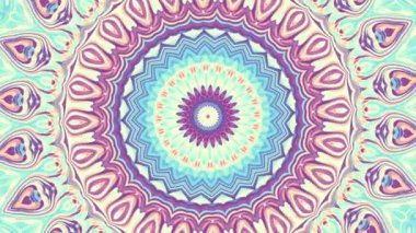 Süslemeli mandala döngü arkaplanı