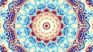Süslemeli mandala döngü arkaplanı