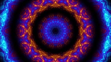 Süslemeli mandala döngü arkaplanı