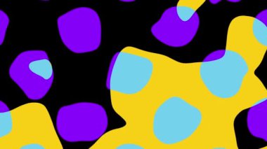 Psikedelik hareket arkaplanı