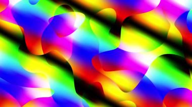 Psikedelik hareket arkaplanı