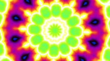 Soyut mandala döngü arkaplanı