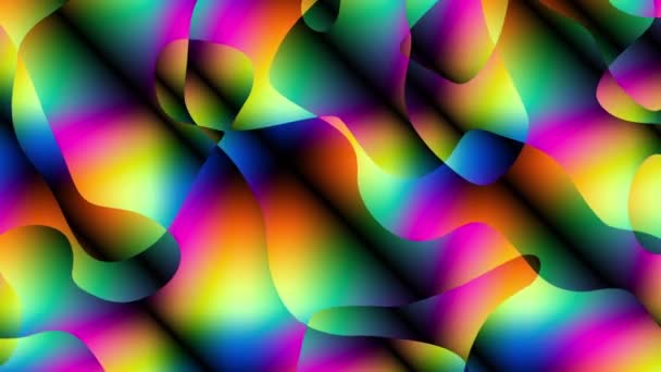 Psychedelic fundo em movimento — Vídeo de Stock