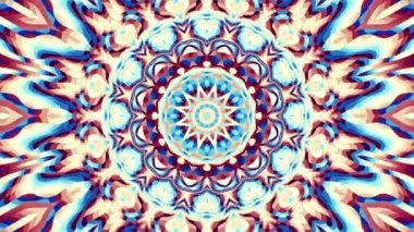 Süslemeli mandala döngü arkaplanı