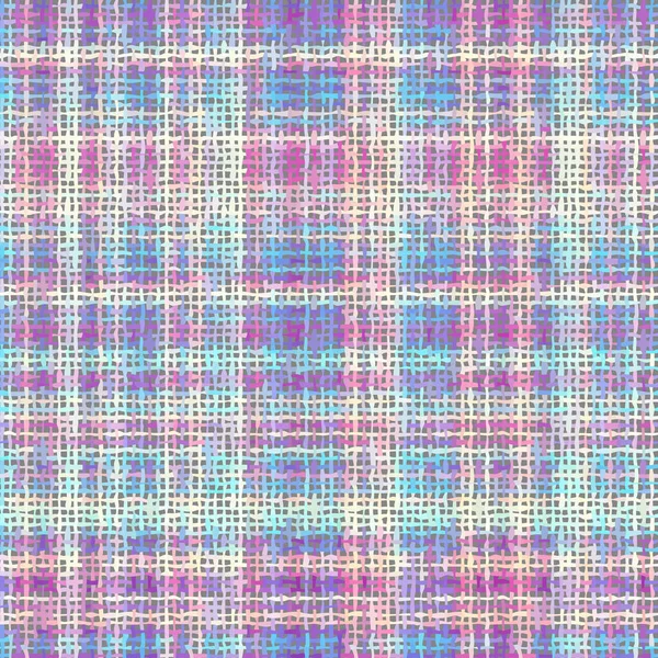 Imitación de una textura de lienzo áspero. Patrón sin costura. — Archivo Imágenes Vectoriales