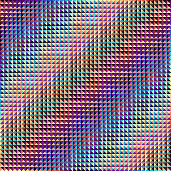 Patrón abstracto geométrico estilo de superposición de moire. Textura cuadrada abstracta — Archivo Imágenes Vectoriales