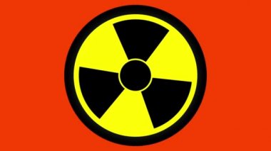 Nükleer sembol yanıp sönen simge döngüsü